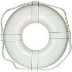 Jim-Buoy G Series with Strap 24" Ring Buoy | Blackburn Marine Man Overboard Equipment